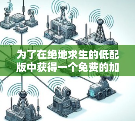 为了在绝地求生的低配版中获得一个免费的加速器，可以按照以下步骤进行