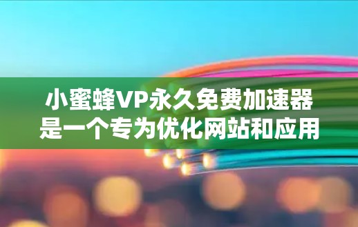 小蜜蜂VP永久免费加速器是一个专为优化网站和应用速度设计的工具，旨在通过自动加速提升下载和加载时间。以下是关于该工具的详细信息