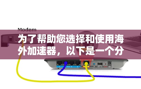为了帮助您选择和使用海外加速器，以下是一个分步指南，按照您的需求逐步进行