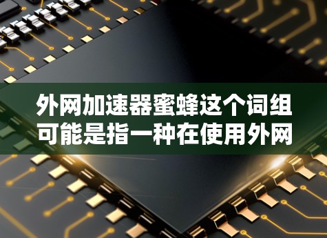 外网加速器蜜蜂这个词组可能是指一种在使用外网时能够加速数据传输或减少延迟的工具，或者可能是一个比喻，指的是一种高效或自动化的网络加速方式。以下是一些可能的解释和建议