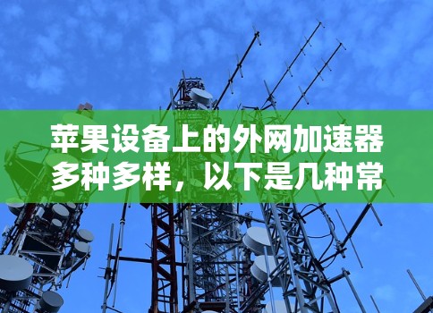 苹果设备上的外网加速器多种多样，以下是几种常见的加速工具及其使用方法