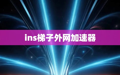 ins梯子外网加速器