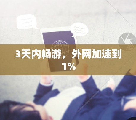 3天内畅游,外网加速到1% 3天内畅游,外网加速到1%