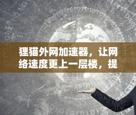 狸猫外网加速器,让网络速度更上一层楼,提升你的工作效率! 狸猫外网加速器,让网络速度更上一层楼,提升你的工作效率!