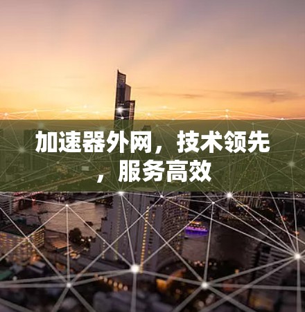 加速器外网,技术领先,服务高效 加速器外网,技术领先,服务高效