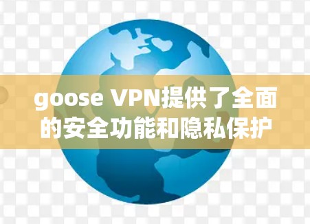 goose VPN提供了全面的安全功能和隐私保护措施，确保用户数据和隐私得到妥善保护。以下是对 goose VPN安全功能和隐私保护的详细说明