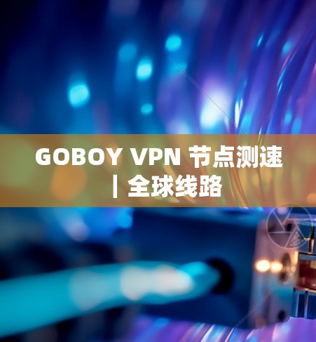 GOBOY VPN 节点测速｜全球线路