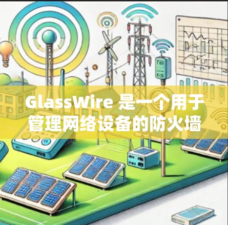 GlassWire 是一个用于管理网络设备的防火墙工具，专为企业环境设计，支持多设备管理，如路由器和交换机。以下是其主要功能概述