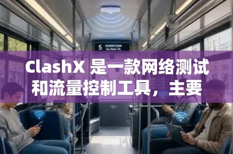 ClashX 是一款网络测试和流量控制工具，主要用于测试网络性能、流量控制和带宽评估。以下是关于ClashX的几个关键点