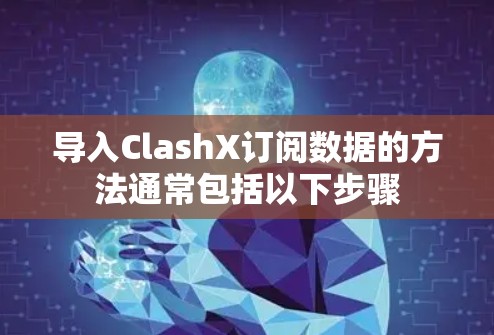 导入ClashX订阅数据的方法通常包括以下步骤