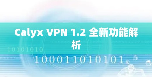 Calyx VPN 1.2 全新功能解析