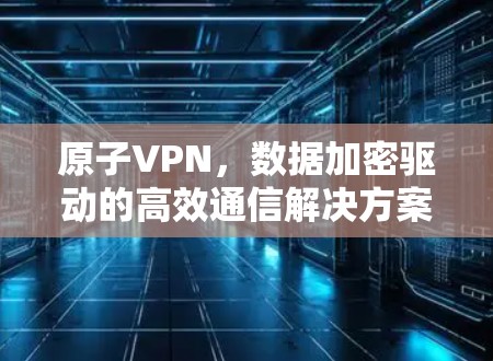 原子VPN，数据加密驱动的高效通信解决方案