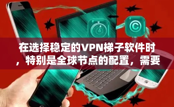 在选择稳定的VPN梯子软件时，特别是全球节点的配置，需要综合考虑多个因素。以下是详细的建议