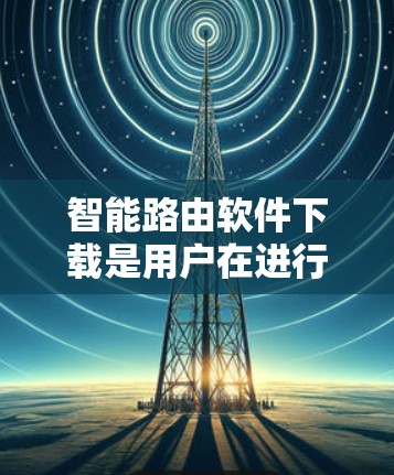 智能路由软件下载是用户在进行网络配置和资源分配时常用的工具。以下是一些具体的下载和安装步骤，帮助您轻松完成