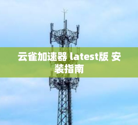 云雀加速器 latest版 安装指南