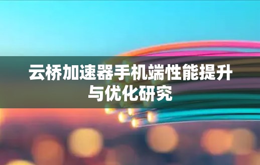 云桥加速器手机端性能提升与优化研究