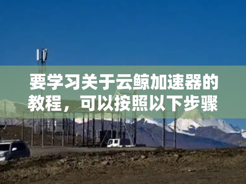 要学习关于云鲸加速器的教程，可以按照以下步骤进行