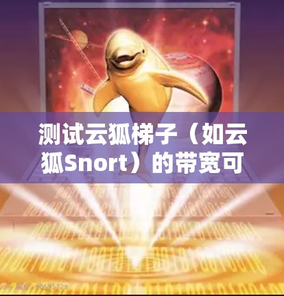 测试云狐梯子（如云狐Snort）的带宽可以通过以下步骤进行