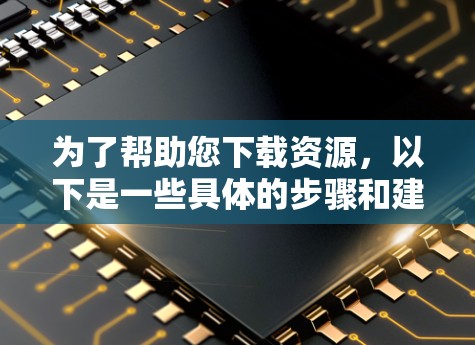 为了帮助您下载资源，以下是一些具体的步骤和建议，适用于您可能使用的情况