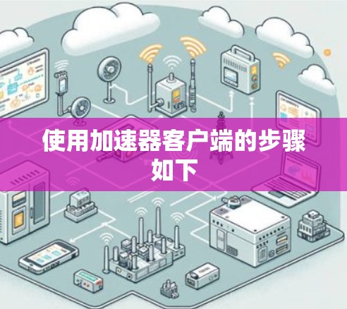 使用加速器客户端的步骤如下