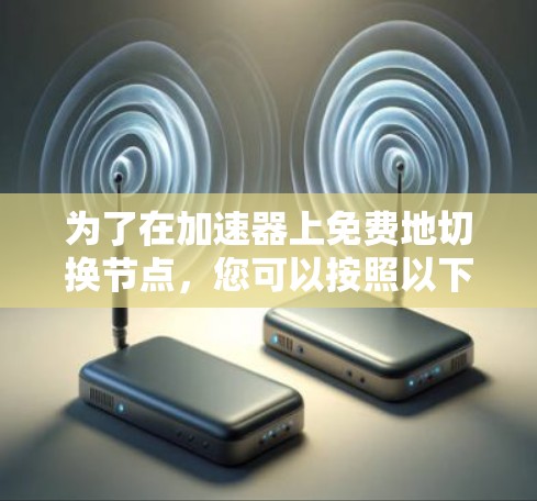 为了在加速器上免费地切换节点，您可以按照以下步骤操作