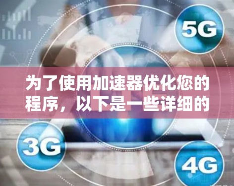 为了使用加速器优化您的程序，以下是一些详细的步骤和设置建议