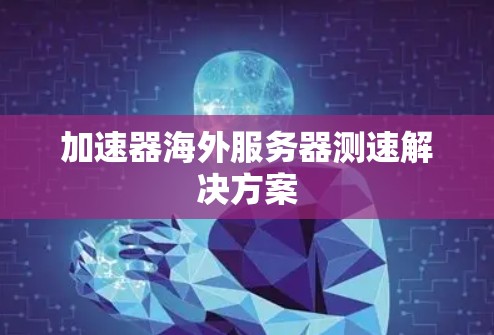 加速器海外服务器测速解决方案