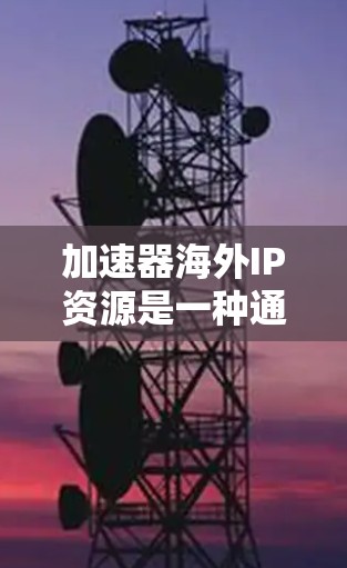 加速器海外IP资源是一种通过国际加速工具在海外使用，使用这些工具需要基于海外的IP资源来连接到服务器，从而获得更快的网络连接。以下是对这一概念的详细分析