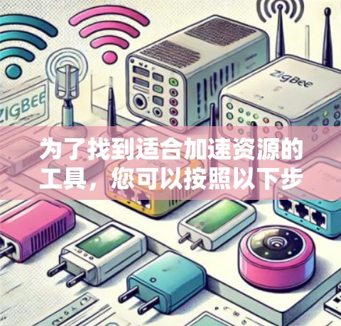 为了找到适合加速资源的工具，您可以按照以下步骤进行