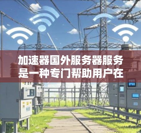 加速器国外服务器服务是一种专门帮助用户在下载服务器或网络连接时提升速度的工具。它针对那些位于国外的服务器，提供优化和配置服务，确保下载过程更加流畅和稳定。以下是对该服务的详细分析