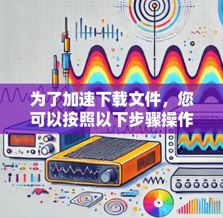 为了加速下载文件，您可以按照以下步骤操作