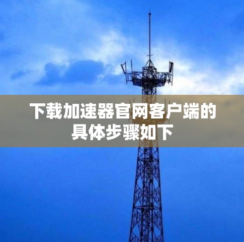 下载加速器官网客户端的具体步骤如下