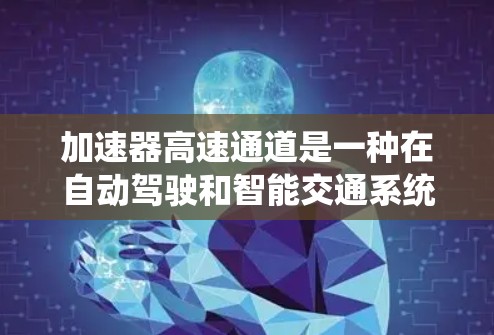 加速器高速通道是一种在自动驾驶和智能交通系统中的技术，旨在提高车辆在高速公路上的行驶速度和安全性。以下是对其详细的一个分步解释