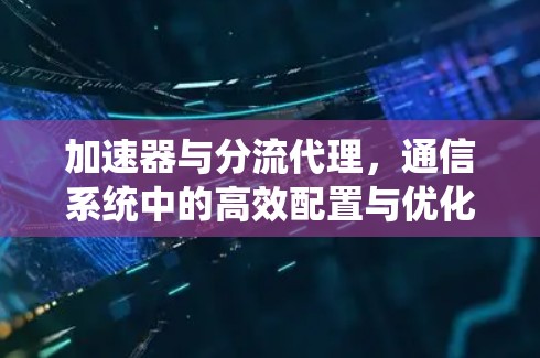加速器与分流代理，通信系统中的高效配置与优化