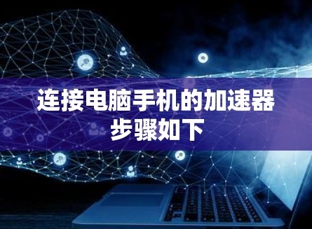 连接电脑手机的加速器步骤如下