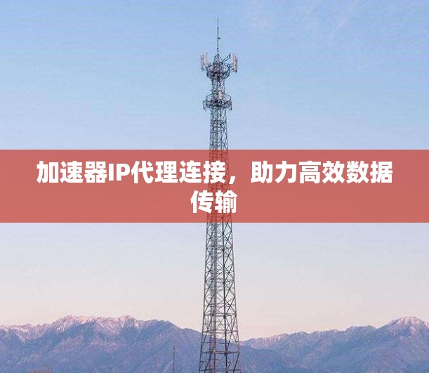 加速器IP代理连接,助力高效数据传输 加速器IP代理连接,助力高效数据传输