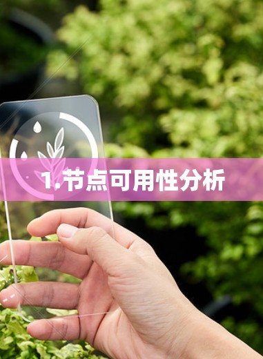 1.节点可用性分析