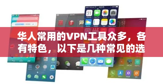 华人常用的VPN工具众多,各有特色,以下是几种常见的选择 华人常用的VPN工具众多,各有特色,以下是几种常见的选择
