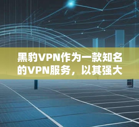 黑豹VPN作为一款知名的VPN服务，以其强大的速度和用户反馈受到广泛认可。以下是关于黑豹VPN速度测试的详细分析