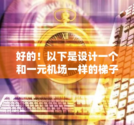 好的!以下是设计一个和一元机场一样的梯子系统(候机室、安检、登机和出机)的示意图和步骤说明 好的!以下是设计一个和一元机场一样的梯子系统(候机室、安检、登机和出机)的示意图和步骤说明