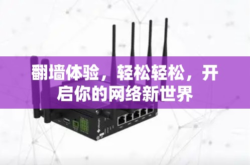 翻墙体验，轻松轻松，开启你的网络新世界