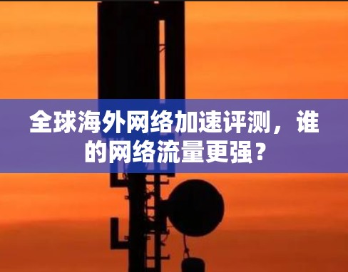 全球海外网络加速评测，谁的网络流量更强？