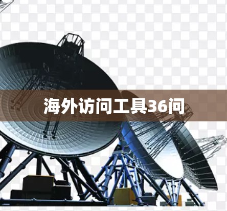 海外访问工具36问 海外访问工具36问