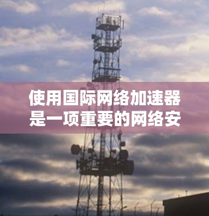 使用国际网络加速器是一项重要的网络安全实践，以下是一步步的指南