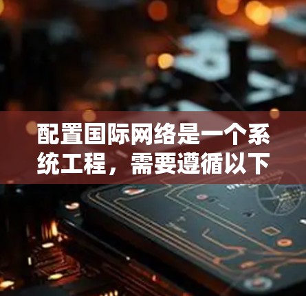 配置国际网络是一个系统工程，需要遵循以下步骤和工具，以确保网络的可靠性和高效运行。以下是详细的步骤指南
