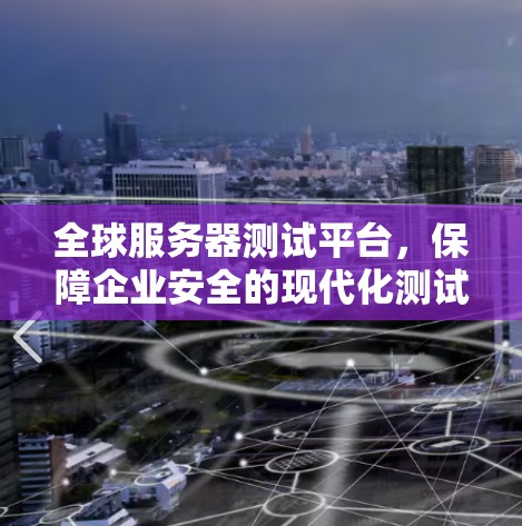 全球服务器测试平台，保障企业安全的现代化测试解决方案