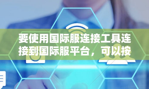 要使用国际服连接工具连接到国际服平台，可以按照以下步骤进行