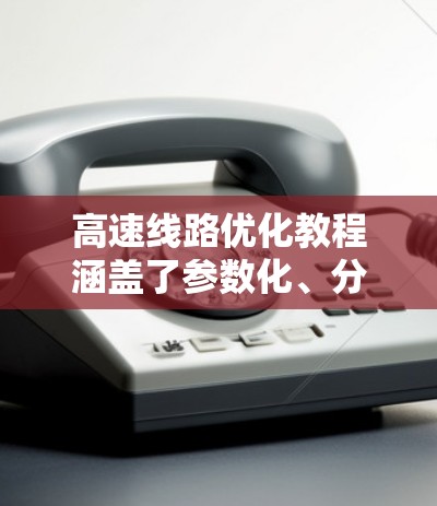 高速线路优化教程涵盖了参数化、分段、车情、地形、参数化优化、优化目标、方法、过程、结果、应用和持续优化等多个方面。以下是对其内容的总结和解释