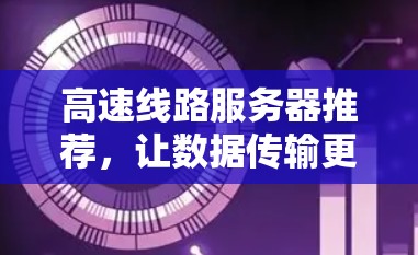 高速线路服务器推荐，让数据传输更高效