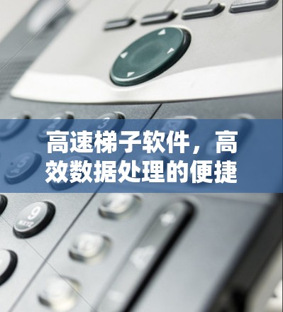 高速梯子软件,高效数据处理的便捷选择 高速梯子软件,高效数据处理的便捷选择